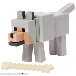 Minecraft Tamed Wold with Green Collar Figure  B078SWC7WR